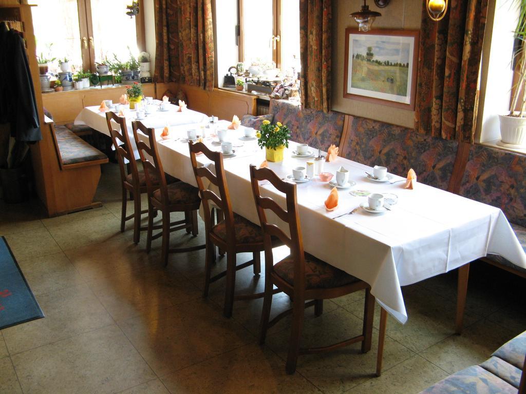 Restaurant - Pension Herrgottstal Creglingen Zewnętrze zdjęcie