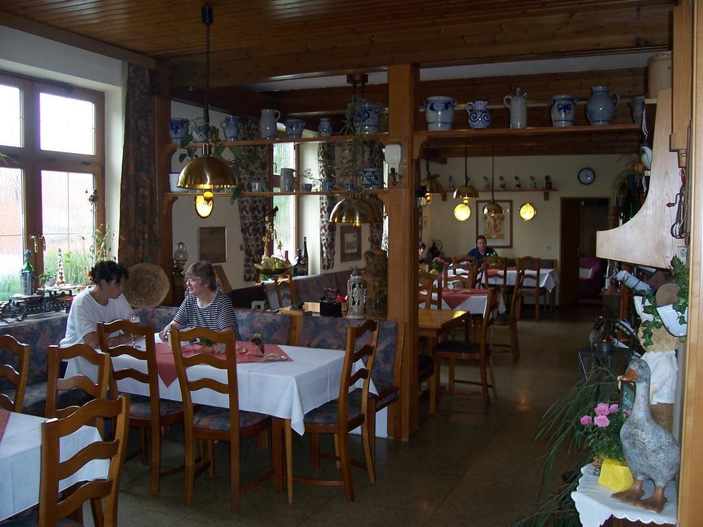 Restaurant - Pension Herrgottstal Creglingen Zewnętrze zdjęcie