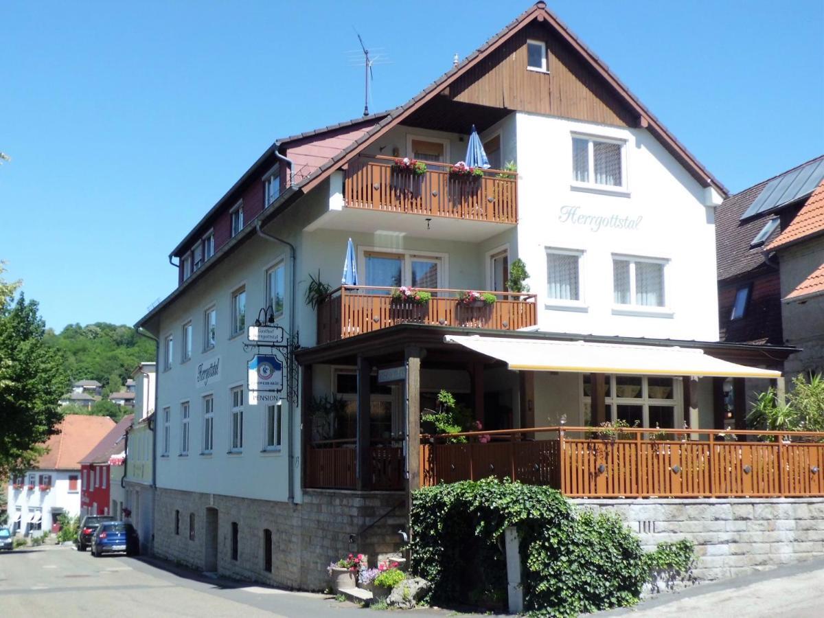 Restaurant - Pension Herrgottstal Creglingen Zewnętrze zdjęcie