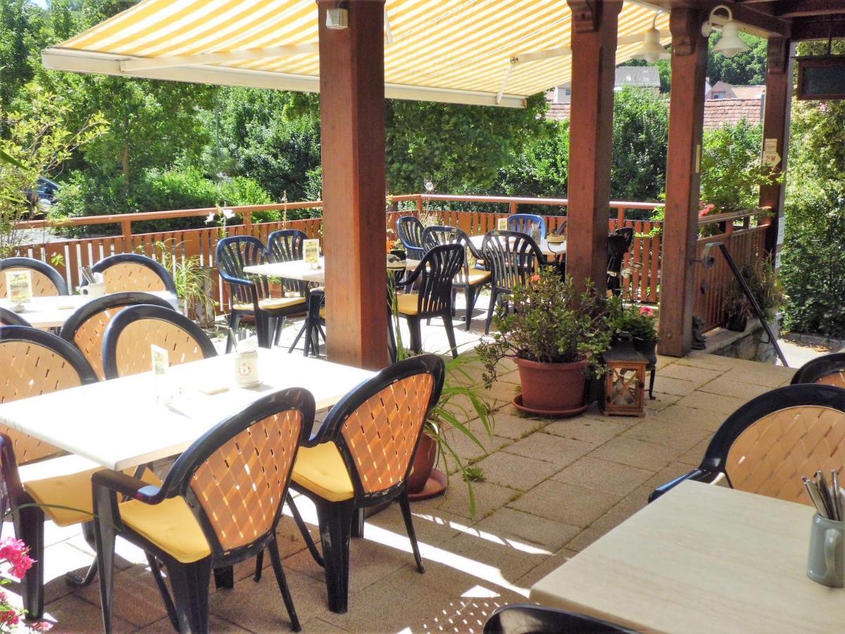 Restaurant - Pension Herrgottstal Creglingen Zewnętrze zdjęcie