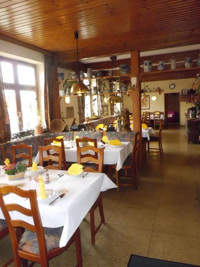 Restaurant - Pension Herrgottstal Creglingen Zewnętrze zdjęcie